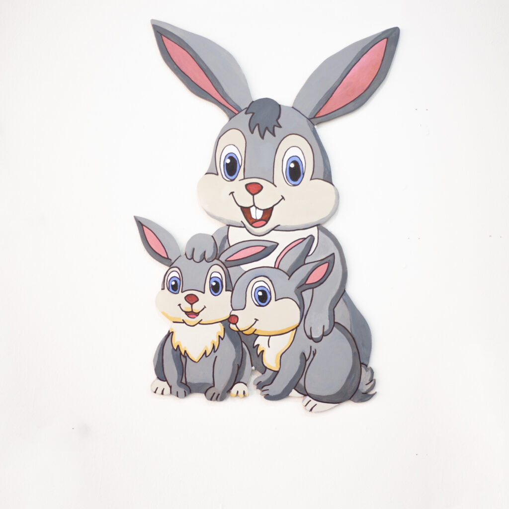Familia de conejitos